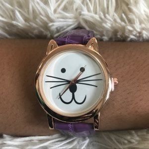 Brand New Octavia Rose Gold Cat Watch